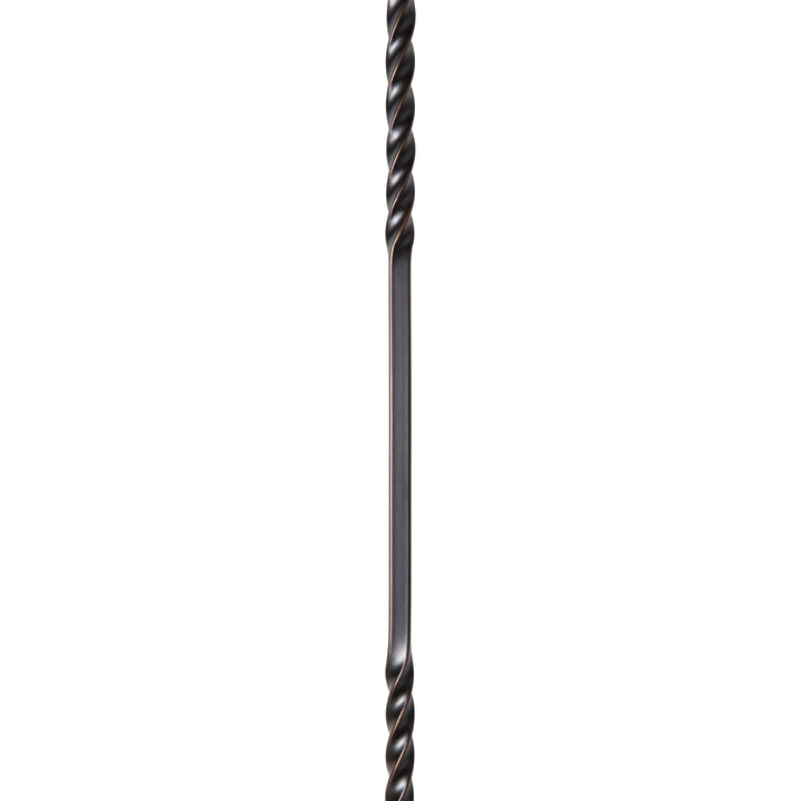 T03 | Iron Baluster | Double Twist | 1/2" x 44"