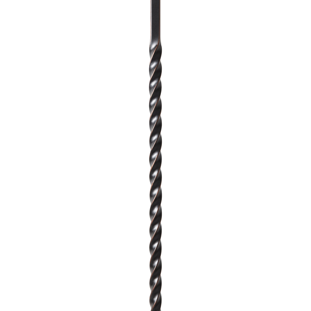 T27 | Iron Baluster | 20 Inch Twist | 1/2" x 44"