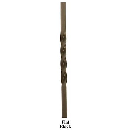 1TW44 | Single Twist Iron Baluster | 2550 | 1/2"